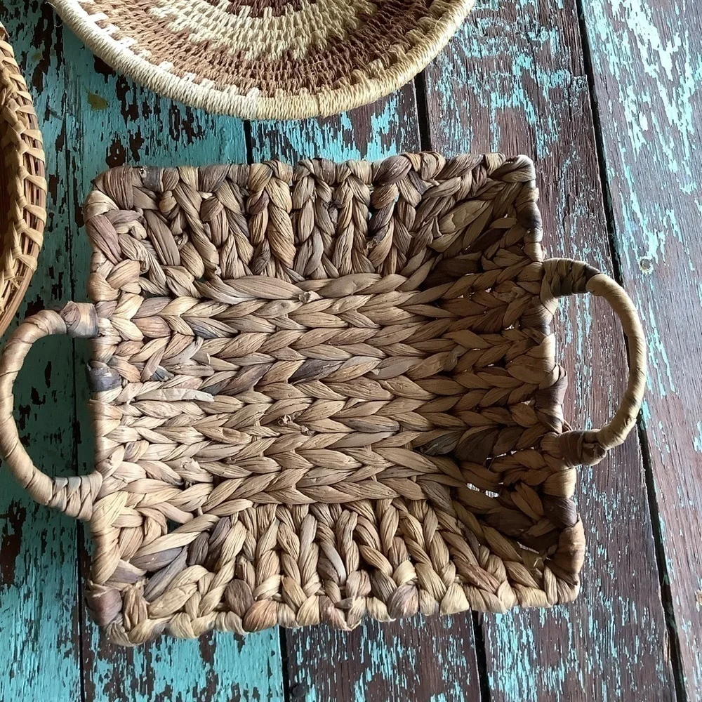 Vintage Woven Basket Gallery Wall Home Decor